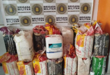 Brigada Militar apreende 500 litros de agrotóxico altamente tóxico no interior de Horizontina